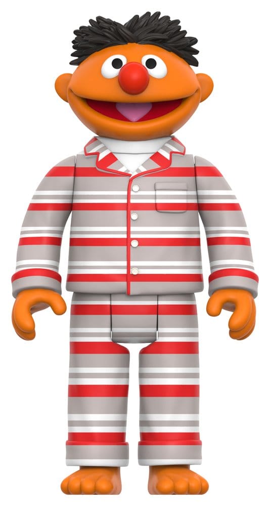 Sesamstraat ReAction Actiefiguur Wave 06 Ernie (PJ's) 10 cm