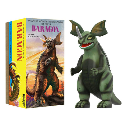 Toho ReAction Actiefiguur Wave 01 (Retro Tin) Baragon (Marusan Tin) 10 cm