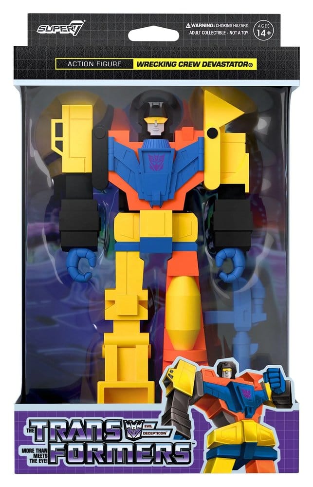 Transformers ReAction Actiefiguur Devastator 10 cm