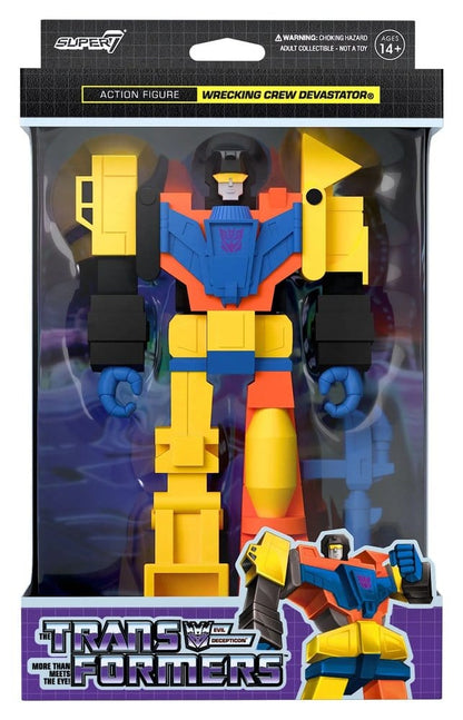 Transformers ReAction Actiefiguur Devastator 10 cm