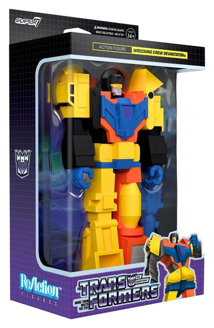 Transformers ReAction Actiefiguur Devastator 10 cm