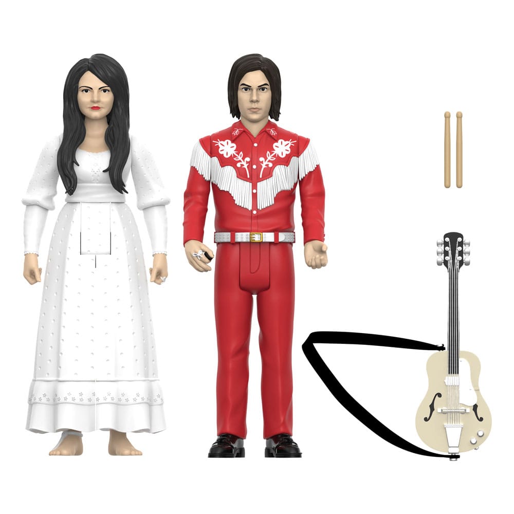The White Stripes ReAction Actiefiguren 2-pack Wave 02 The White Stripes (Olifant) 10 cm