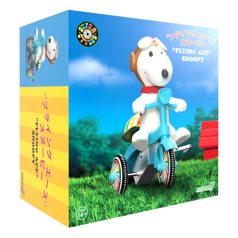 Peanuts Super Cycles Actiefiguur Snoopy Flying Ace 13 cm