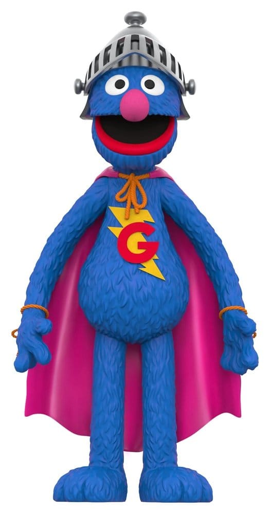 Sesamstraat supersize vinylfiguur Super Grover 36 cm