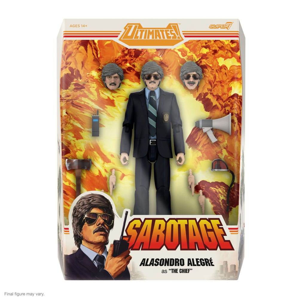 Beastie Boys Ultimates Action Figuur Wave 1 Alasondro Alegre als "The Chief" 18 cm
