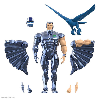 Silverhawks Ultimates Action Figuur SteelWill (speelgoedversie Vac metaal) 18 cm