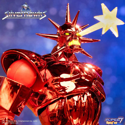 SilverHawks Ultimates Actiefiguur Mon*Star Metallic Vac Metaal 18 cm