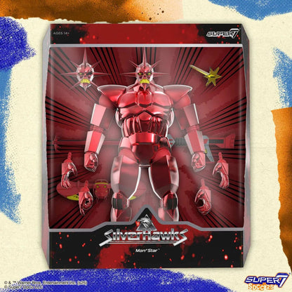 SilverHawks Ultimates Actiefiguur Mon*Star Metallic Vac Metaal 18 cm