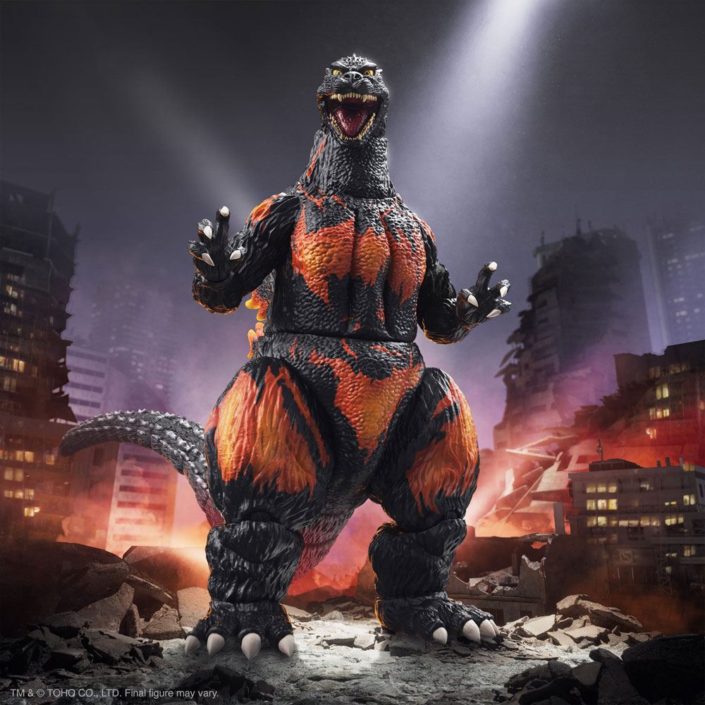 Toho Ultimates Actiefiguur Burning Godzilla 1995 20 cm