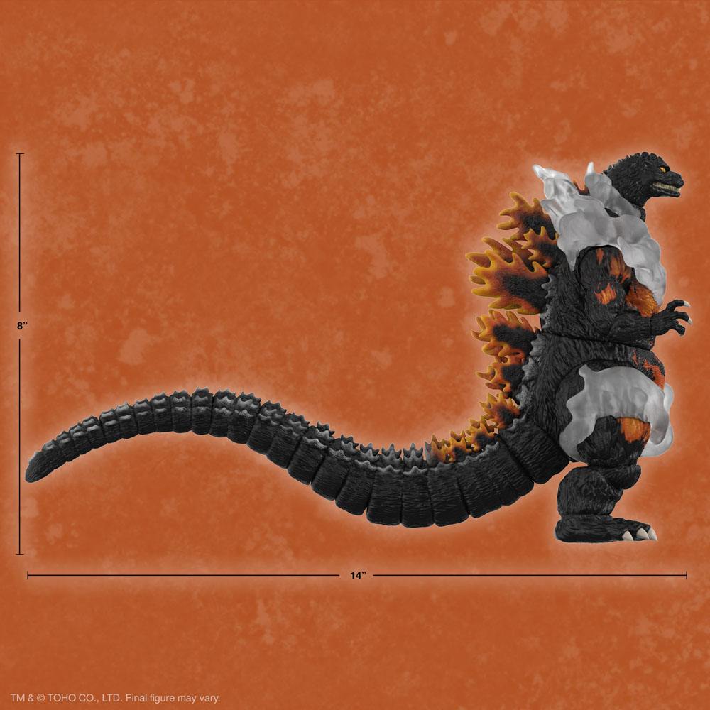 Toho Ultimates Actiefiguur Burning Godzilla 1995 20 cm