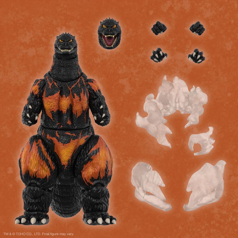 Toho Ultimates Actiefiguur Burning Godzilla 1995 20 cm