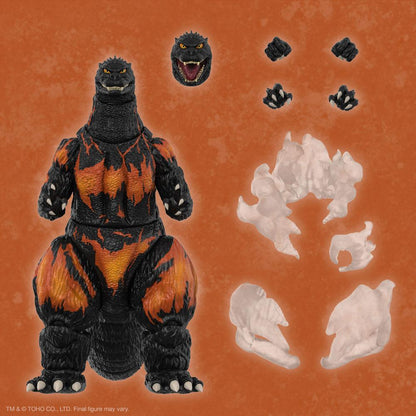 Toho Ultimates Actiefiguur Burning Godzilla 1995 20 cm