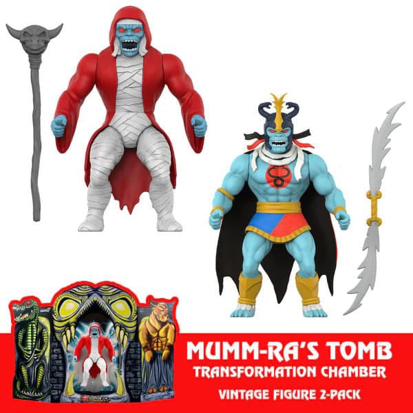 Thundercats Vintage Collection Action Figures 2-Pack Mumm-RA's Tomb 14 cm