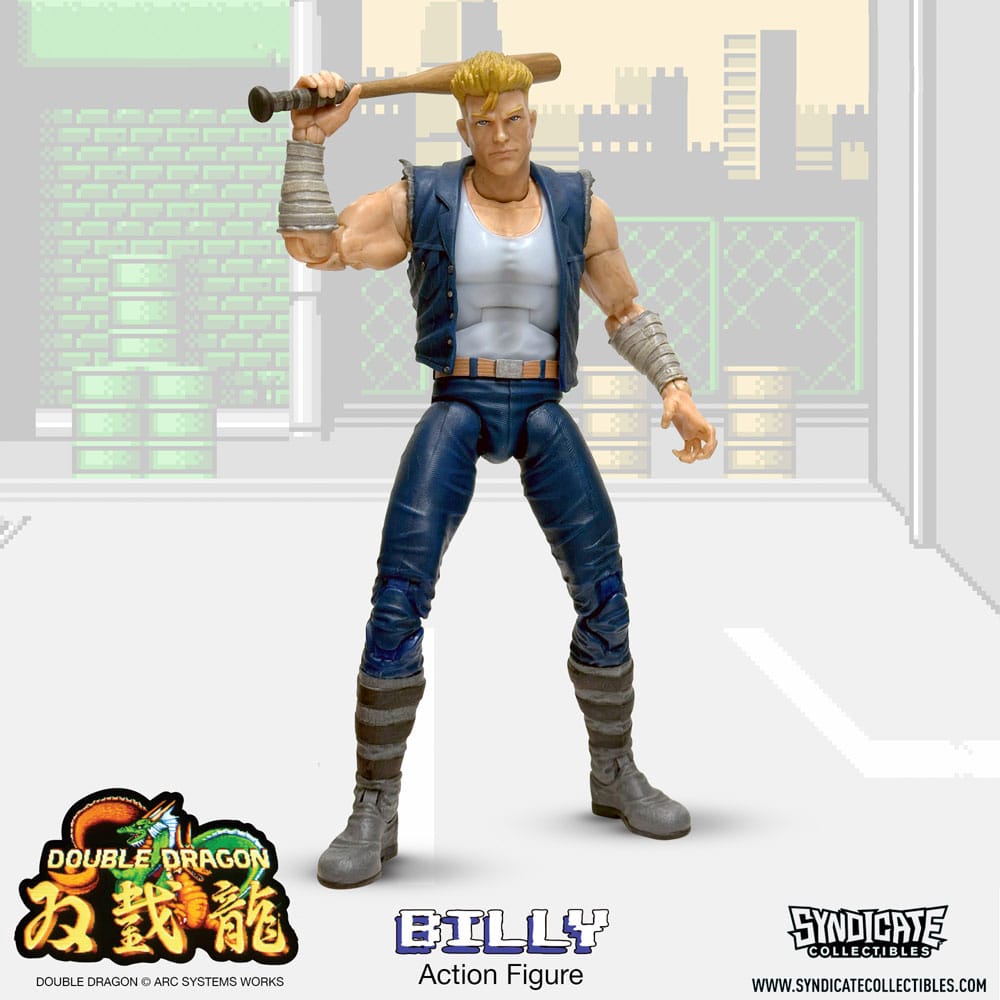 Double Dragon Deluxe actie Afbeelding 1/12 Billy 18 cm