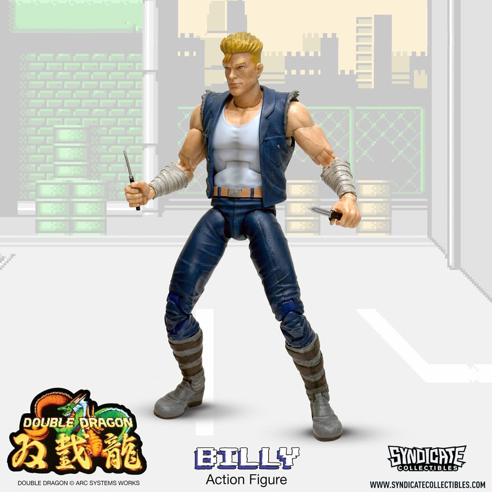 Double Dragon Deluxe actie Afbeelding 1/12 Billy 18 cm
