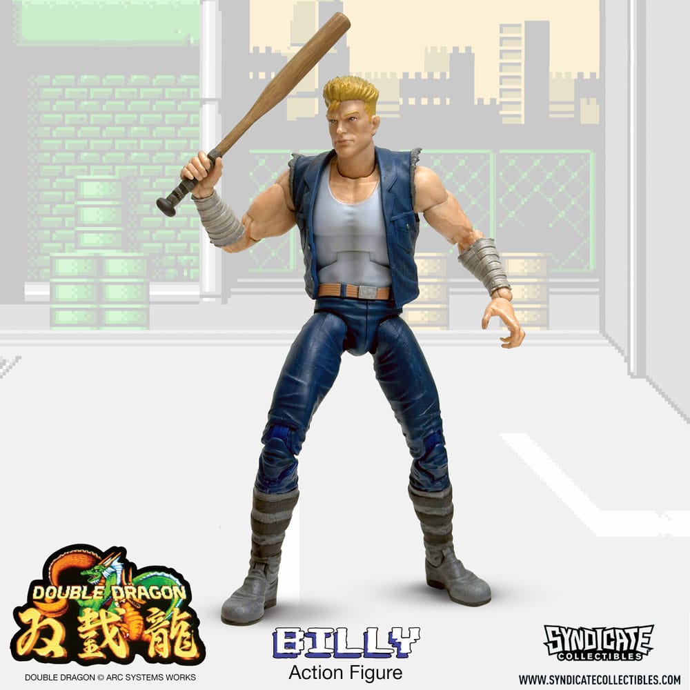 Double Dragon Deluxe actie Afbeelding 1/12 Billy 18 cm