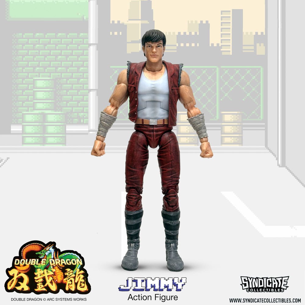 Double Dragon Deluxe actie Afbeelding 1/12 Jimmy 18 cm