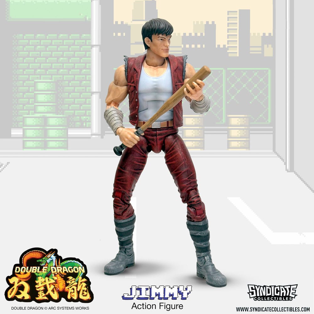 Double Dragon Deluxe actie Afbeelding 1/12 Jimmy 18 cm