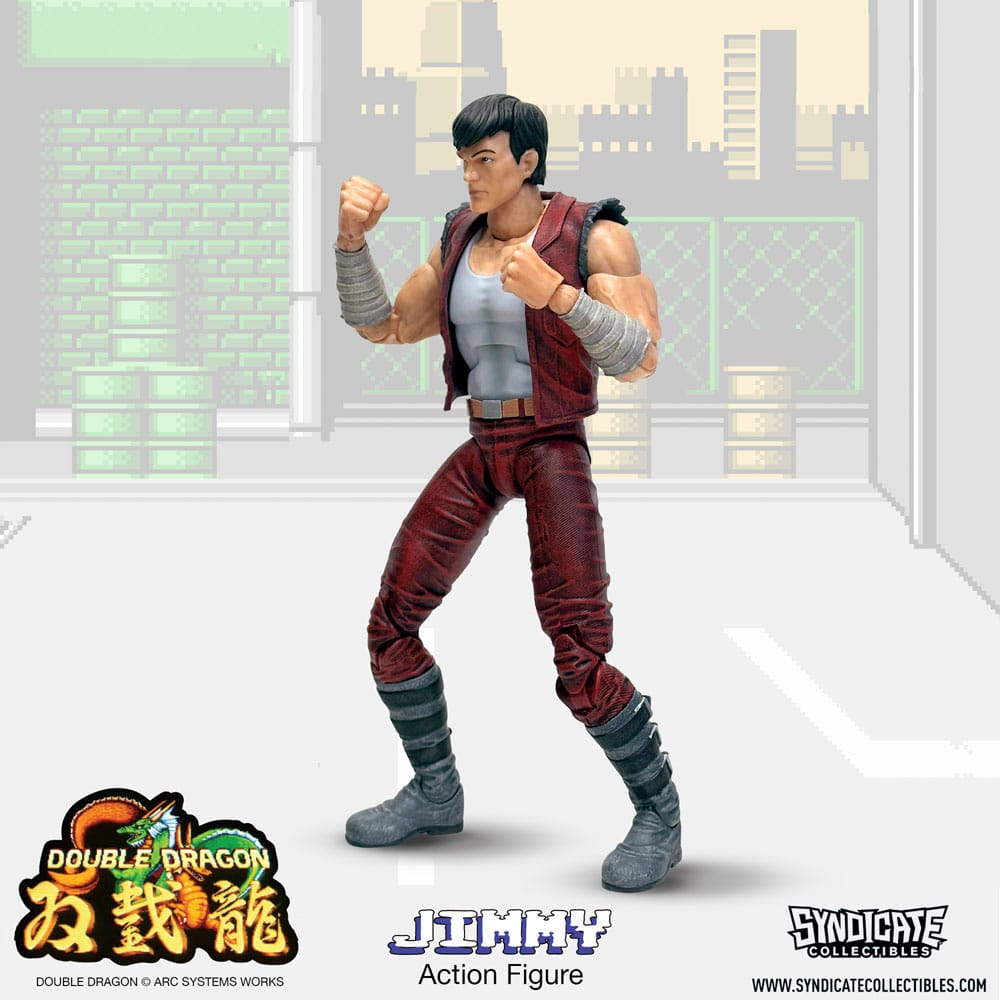 Double Dragon Deluxe actie Afbeelding 1/12 Jimmy 18 cm