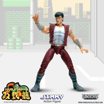 Double Dragon Deluxe actie Afbeelding 1/12 Jimmy 18 cm