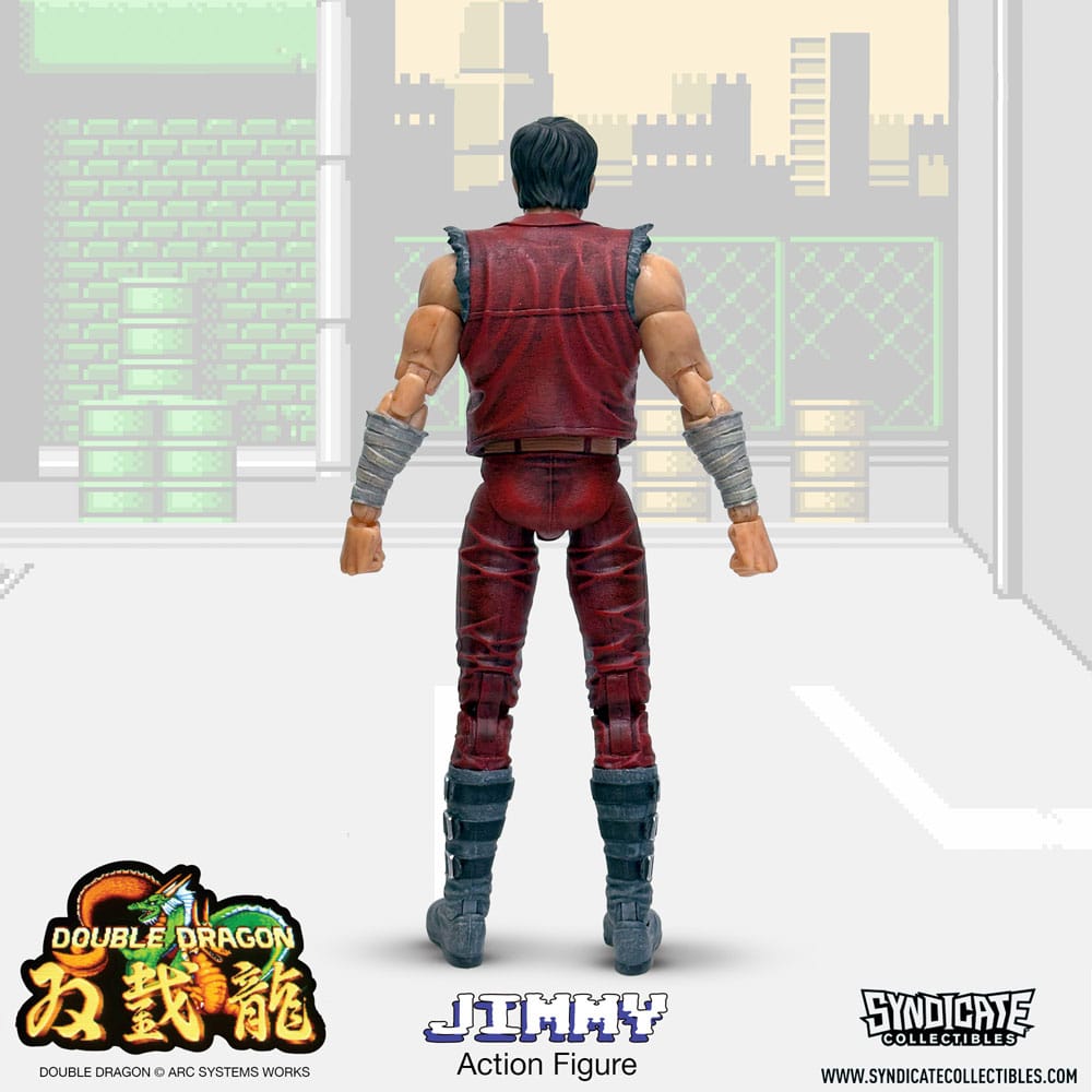 Double Dragon Deluxe actie Afbeelding 1/12 Jimmy 18 cm