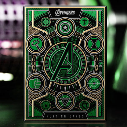 Avengers - The Infinity Saga Speelkaarten Groene Versie