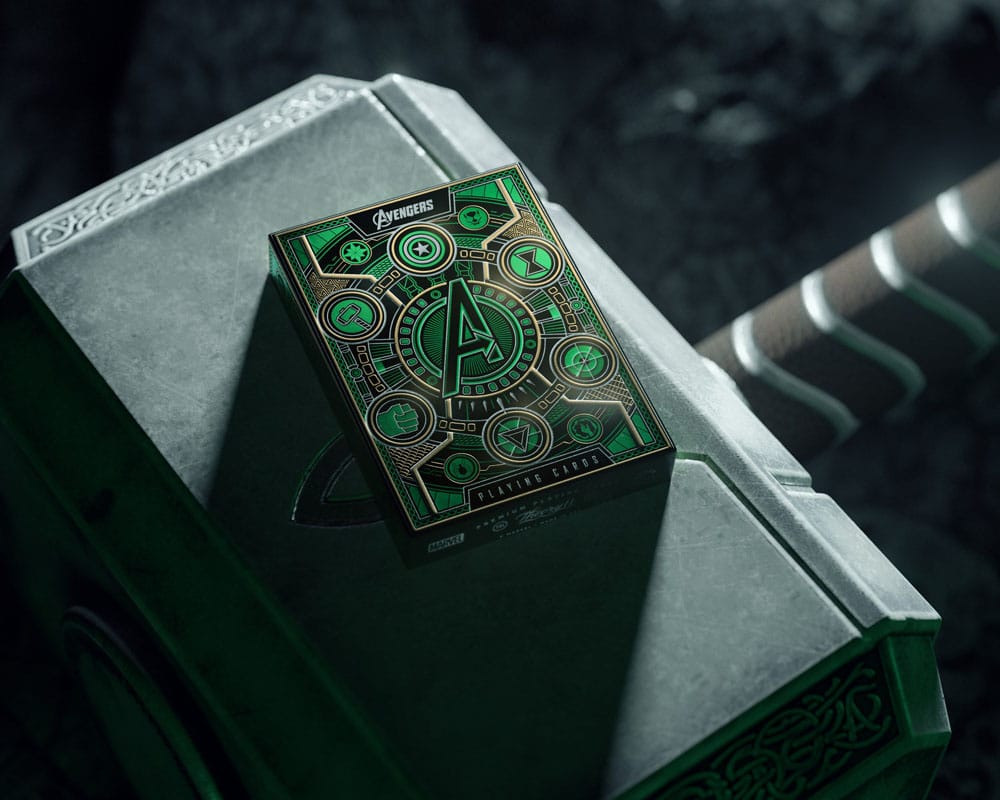 Avengers - The Infinity Saga Speelkaarten Groene Versie