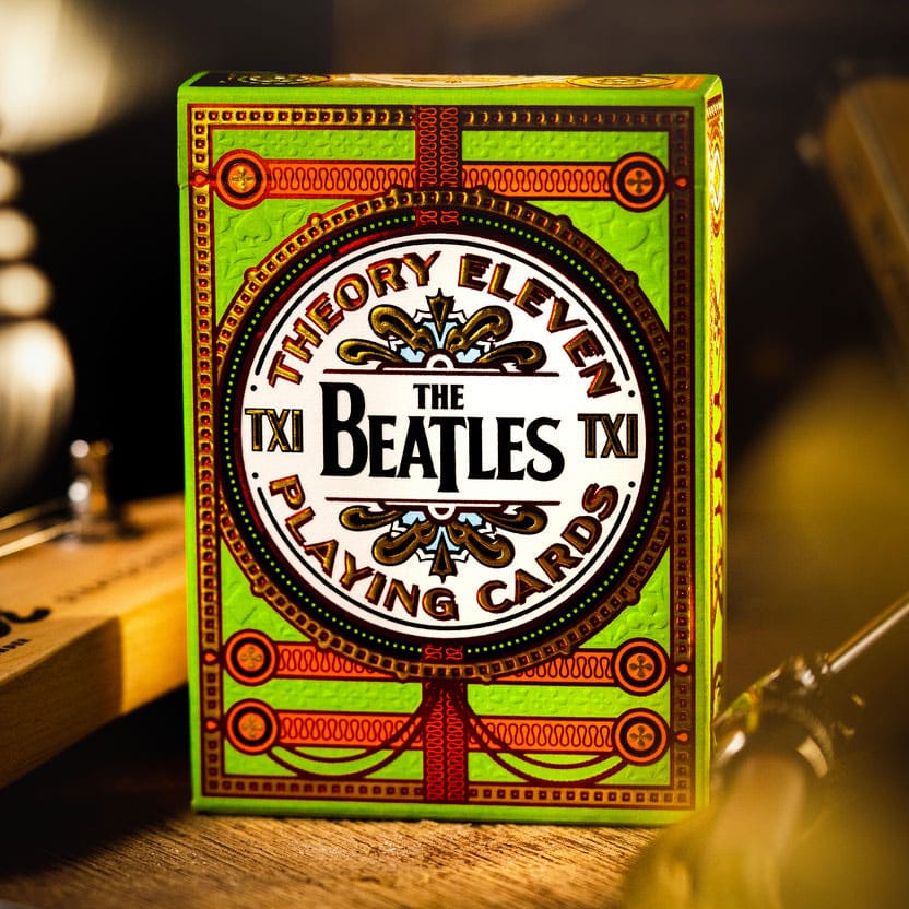The Beatles speelkaarten groene versie