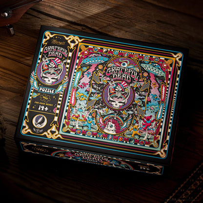 De Grateful Dead multidimensionale puzzel (1000 stukjes)