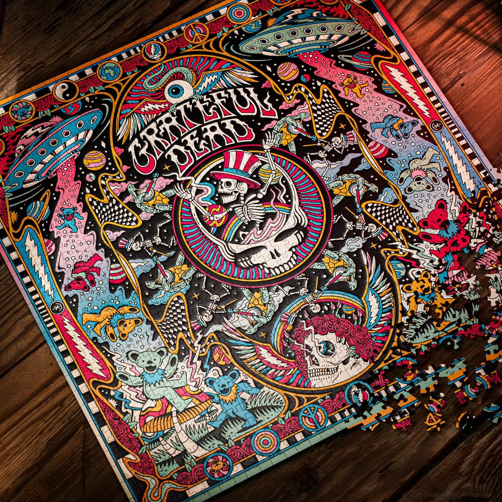 De Grateful Dead multidimensionale puzzel (1000 stukjes)