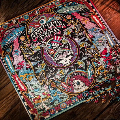 De Grateful Dead multidimensionale puzzel (1000 stukjes)