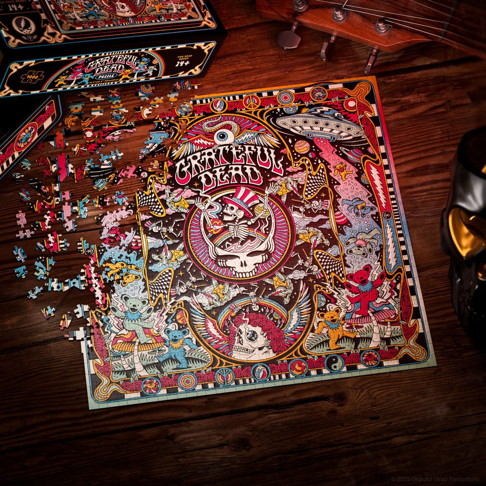 De Grateful Dead multidimensionale puzzel (1000 stukjes)