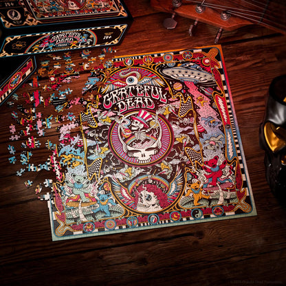 De Grateful Dead multidimensionale puzzel (1000 stukjes)