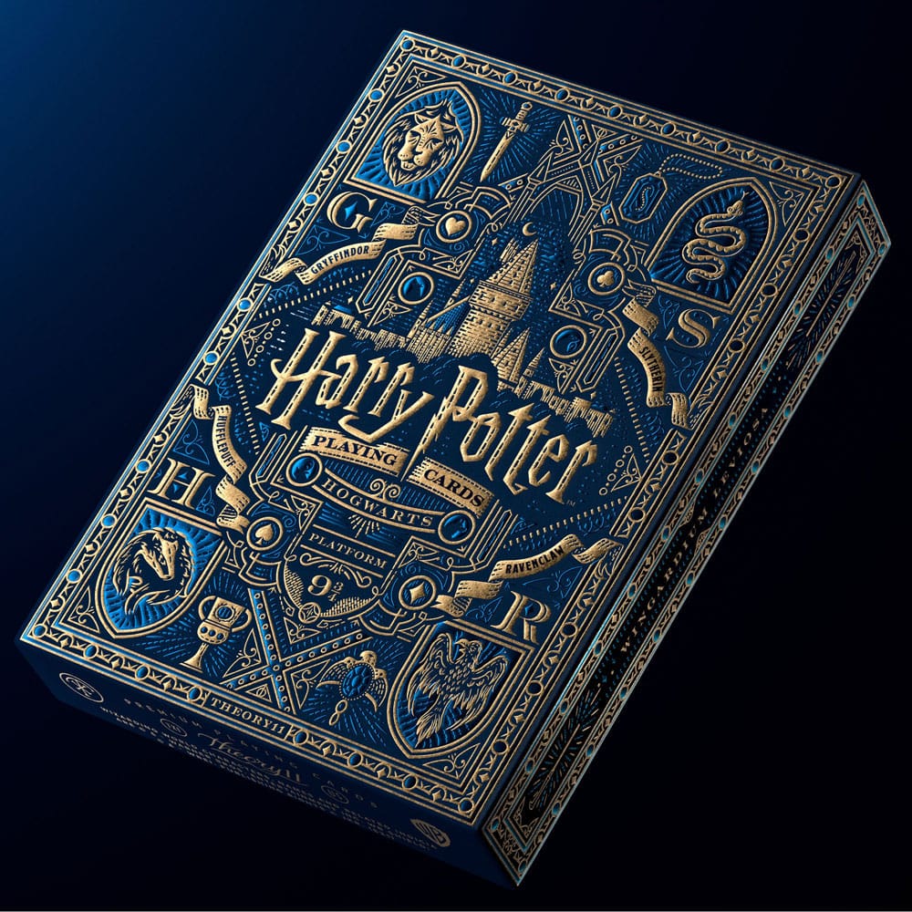 Harry Potter Speelkaarten Blauwe Versie