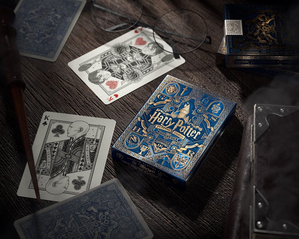 Harry Potter Speelkaarten Blauwe Versie