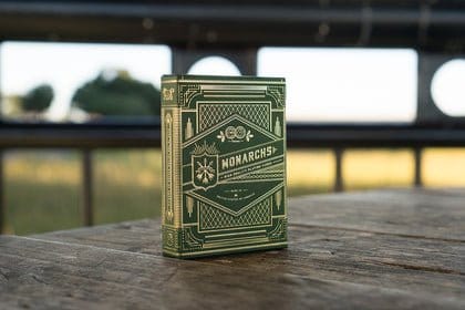 Theorie 11 Speelkaarten Monarch Green
