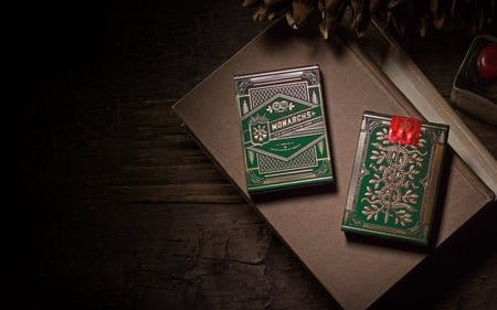 Theorie 11 Speelkaarten Monarch Green