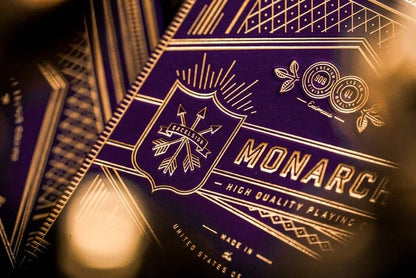 Theorie 11 Speelkaarten Monarch Paars