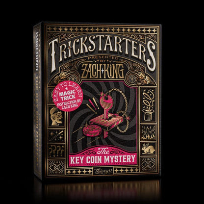 Trickstarters van Zach King Magic Trick Box The Key Coin Mystery