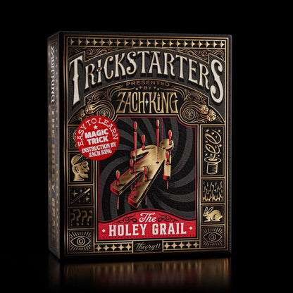 Trickstarters van Zach King Magic Trick Box Flash The Holey Grail