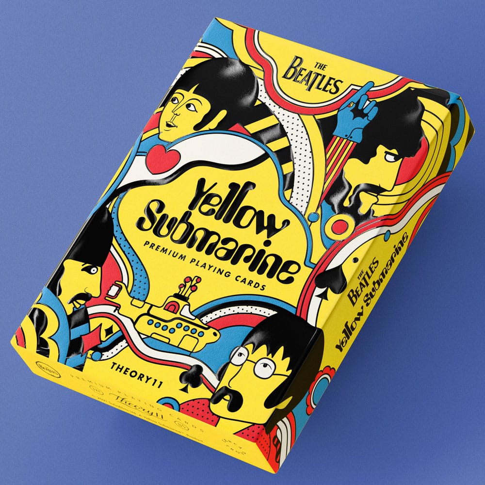 The Beatles speelkaarten gele onderzeeër