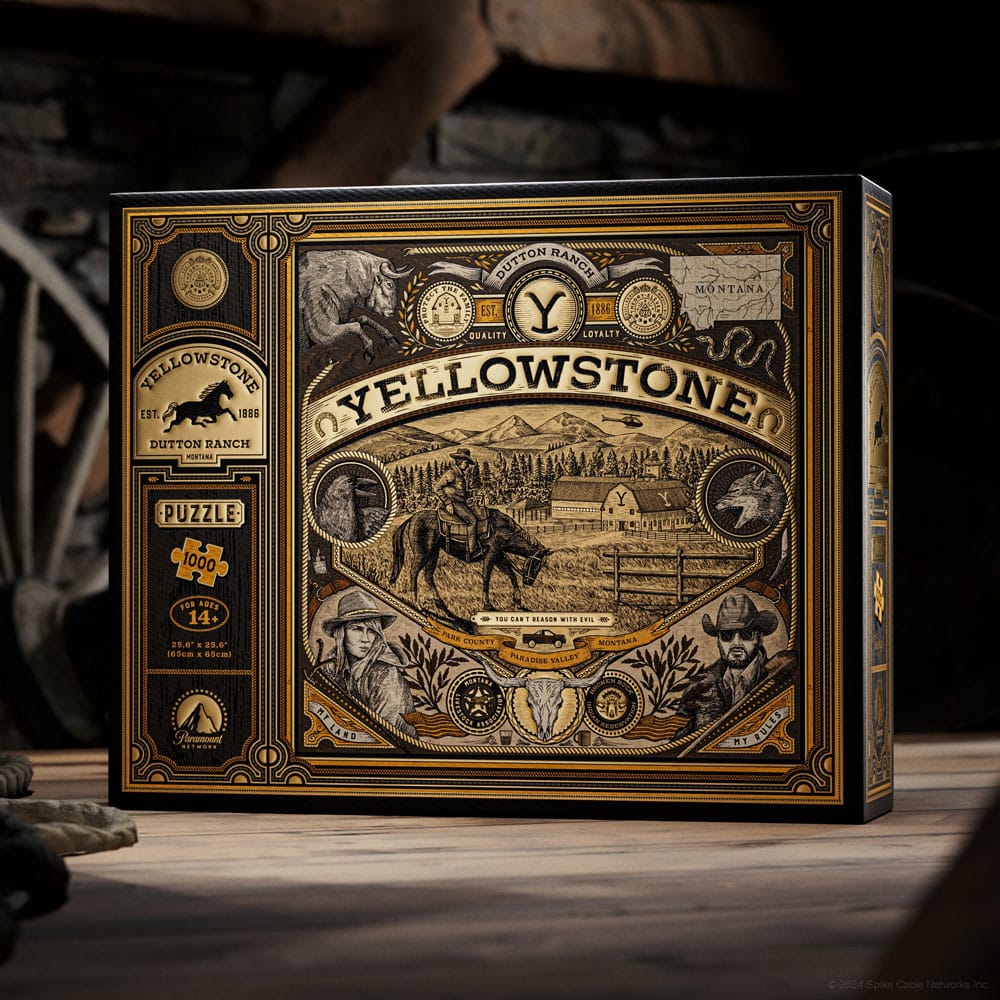 Yellowstone multidimensionale puzzel (1000 stuks)