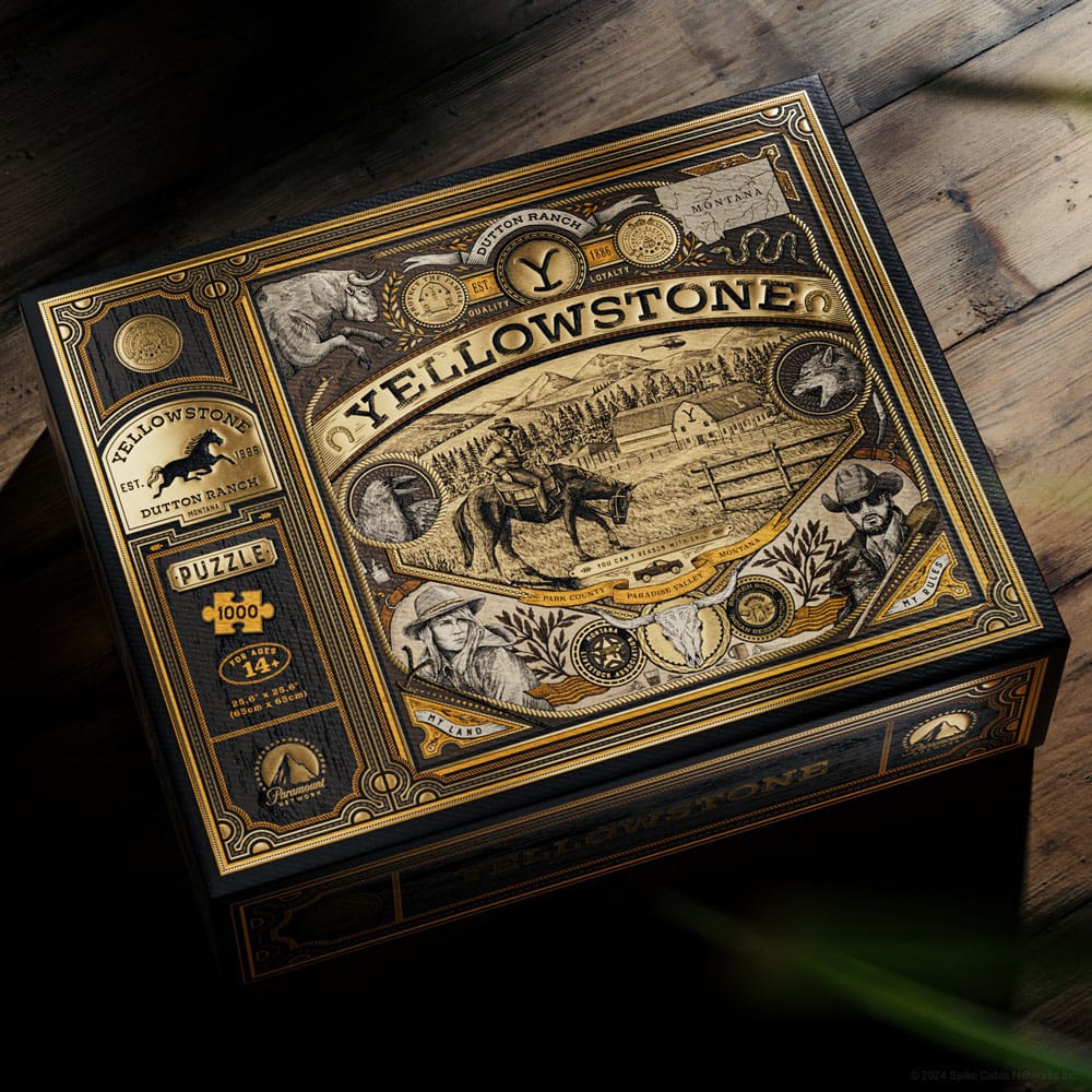 Yellowstone multidimensionale puzzel (1000 stuks)