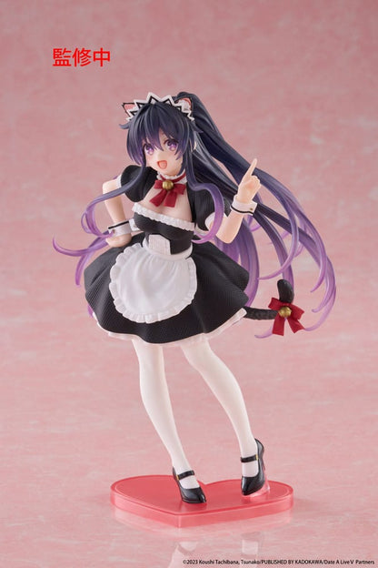 Date A Live V Coreful PVC-beeld Tohka Yatogami Cat Ear Maid Ver. 18 cm