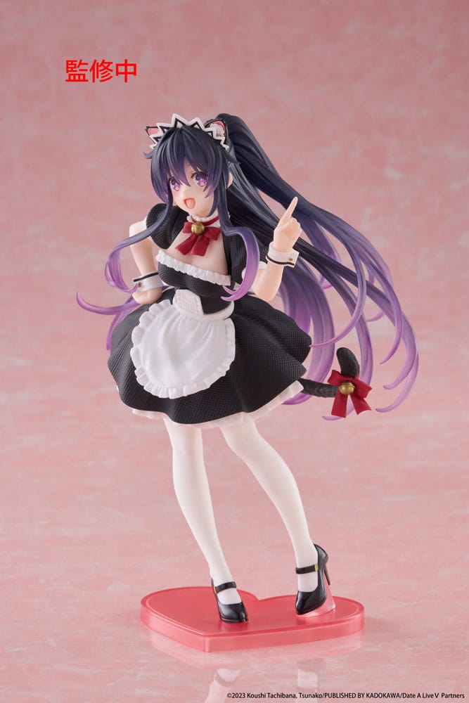 Date A Live V Coreful PVC-beeld Tohka Yatogami Cat Ear Maid Ver. 18 cm