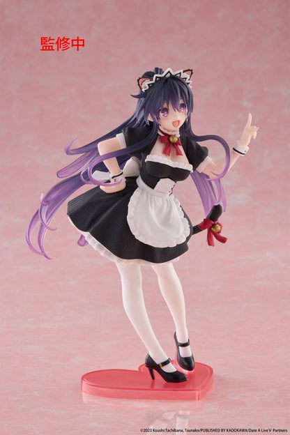 Date A Live V Coreful PVC-beeld Tohka Yatogami Cat Ear Maid Ver. 18 cm