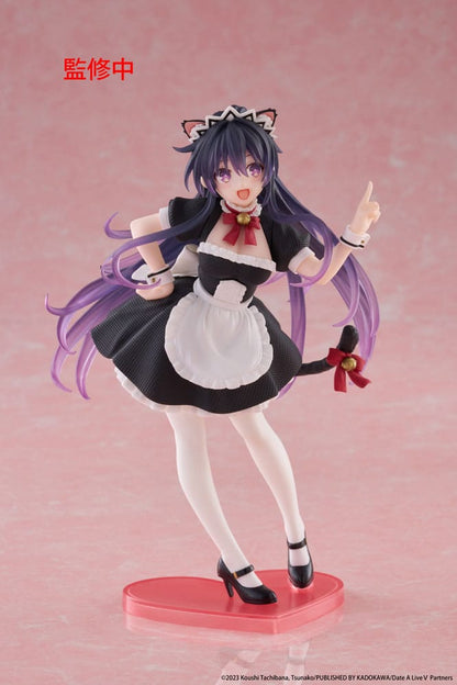 Date A Live V Coreful PVC-beeld Tohka Yatogami Cat Ear Maid Ver. 18 cm