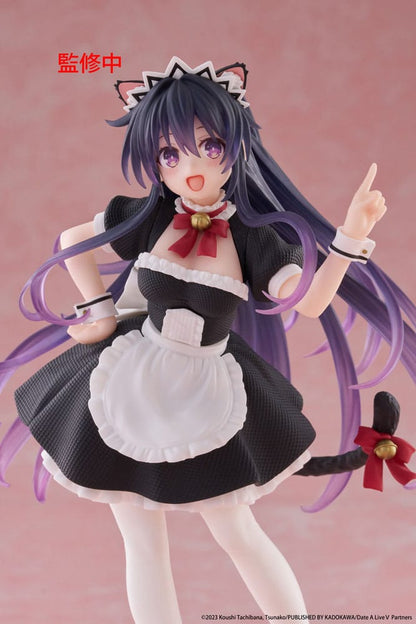 Date A Live V Coreful PVC-beeld Tohka Yatogami Cat Ear Maid Ver. 18 cm
