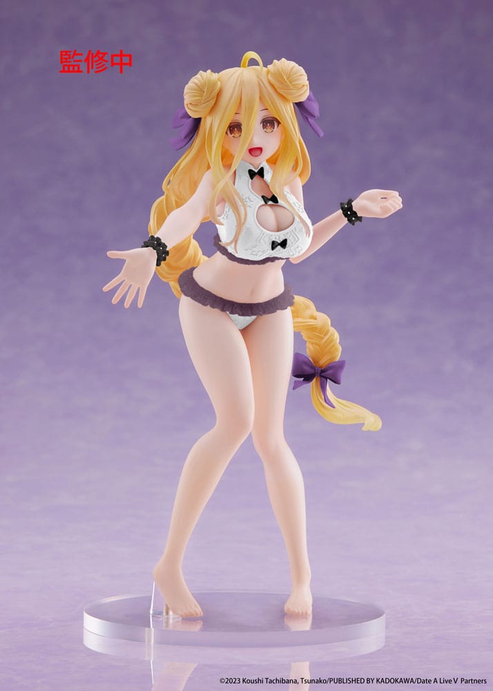 Date A Live V Coreful PVC-standbeeld Mukuro Hoshimiya Badpak Ver. Vernieuwing 18 cm