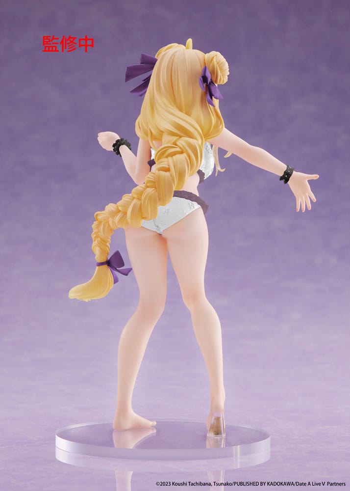 Date A Live V Coreful PVC-standbeeld Mukuro Hoshimiya Badpak Ver. Vernieuwing 18 cm
